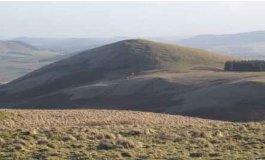 Photo B3.3 Showing the south-westerlyfacing slope being warmed during the afternoon
