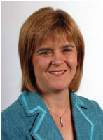 Photo of Nicola Sturgeon Deputy First Minister and Cabinet Secretary for Health and Wellbeing