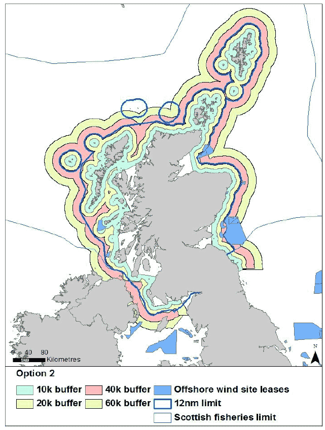 Figure 3: Mid coastal distance seabird migration patterns