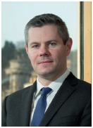 photograph of Derek Mackay MSP, Cabinet Secretary for Finance, Economy and Fair Work